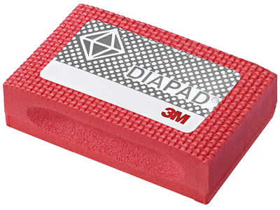 Slibeklods 6200J N74 rød 90×55mm
