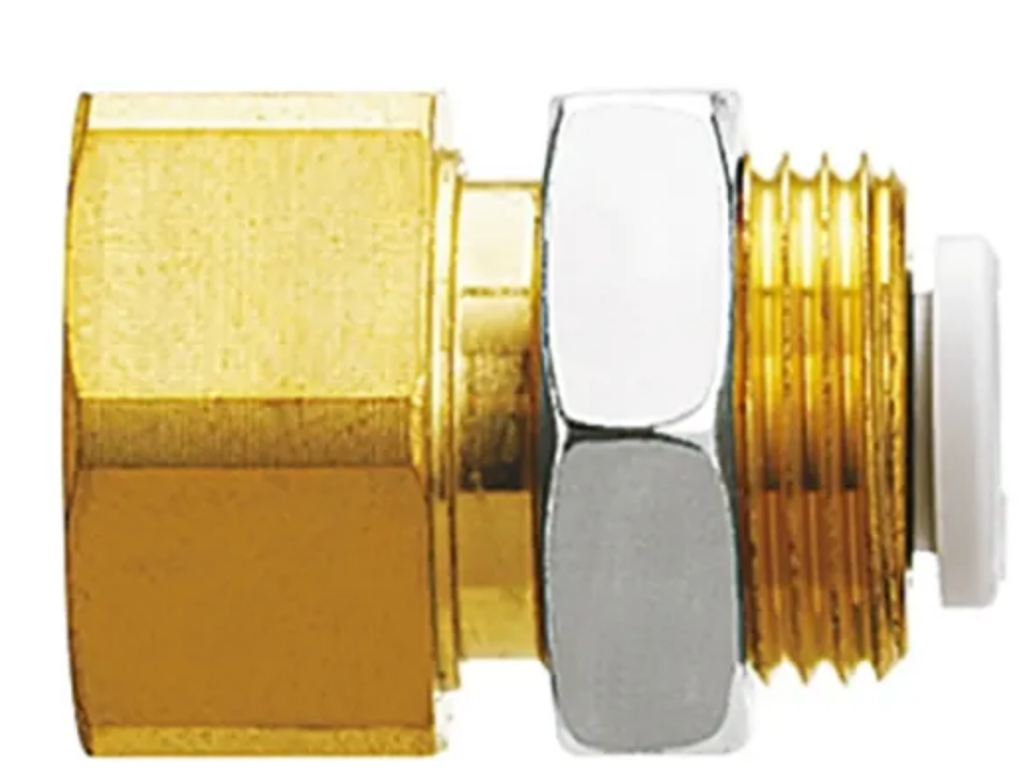 Luftfittings 4mm x 1/4" skot. KQ2E04-02A