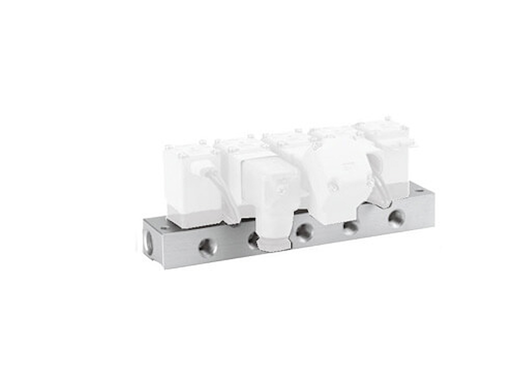 SMC VVX224B08B Manifold 8 port NPT 