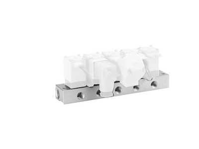 SMC VVX224B08B Manifold 8 port NPT 