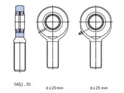 SAKAC 8 M SKF Ledhovede