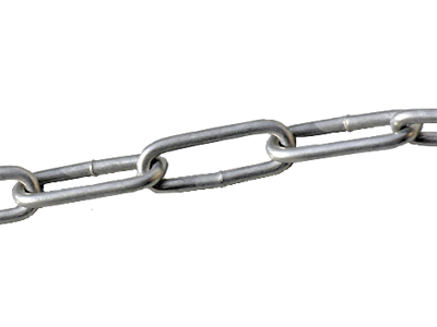 Kæde 10x65mm galv, DIN 763