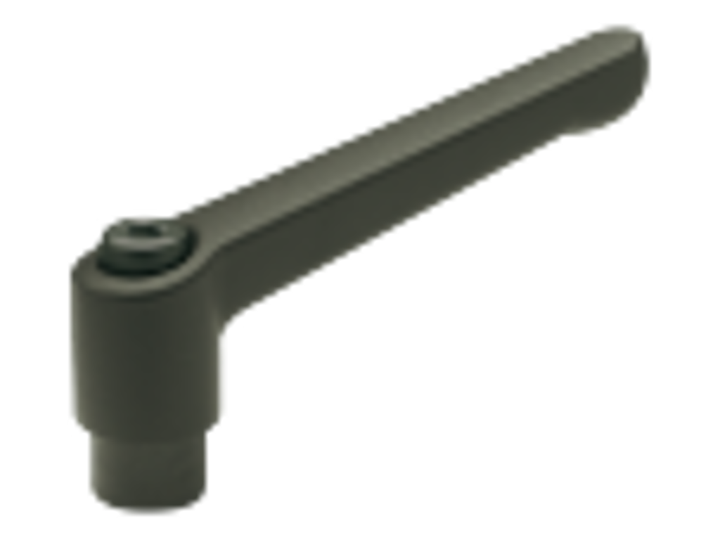 Låsegreb GN300-108-M16-SW zink