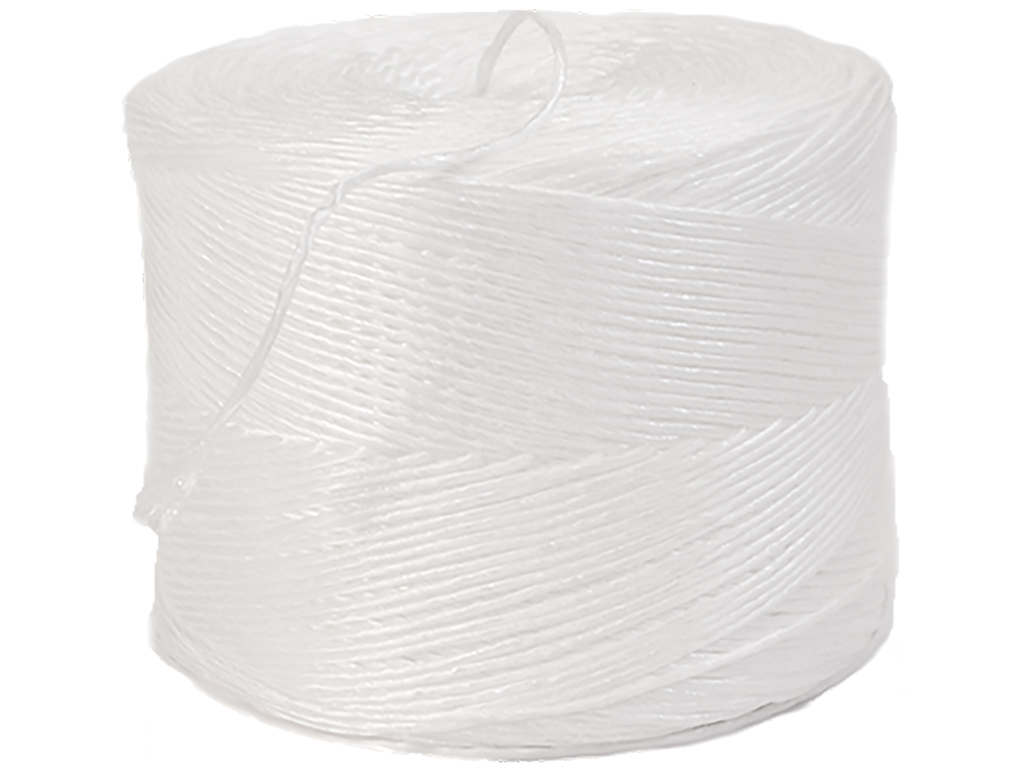 Snor hvid 2,5mm polykordel