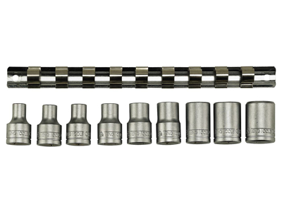 Torxtopsæt 1/2" E10-E24 M1210 9-dele