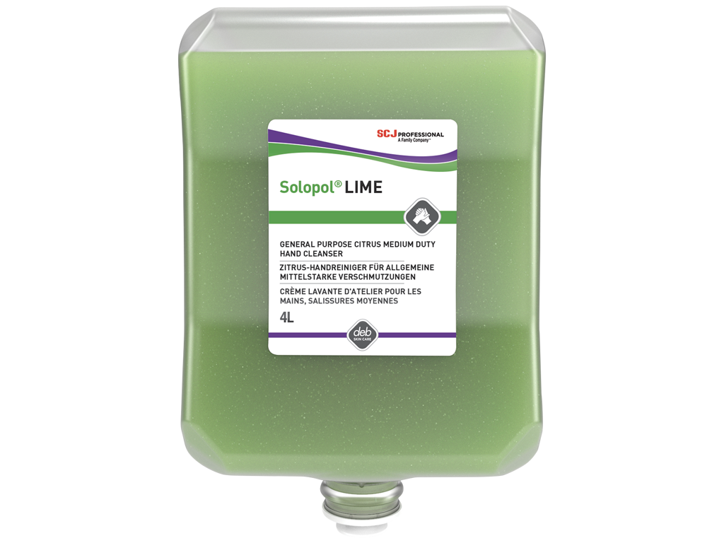 DEB Håndrens Solopol Lime wash 4 ltr.