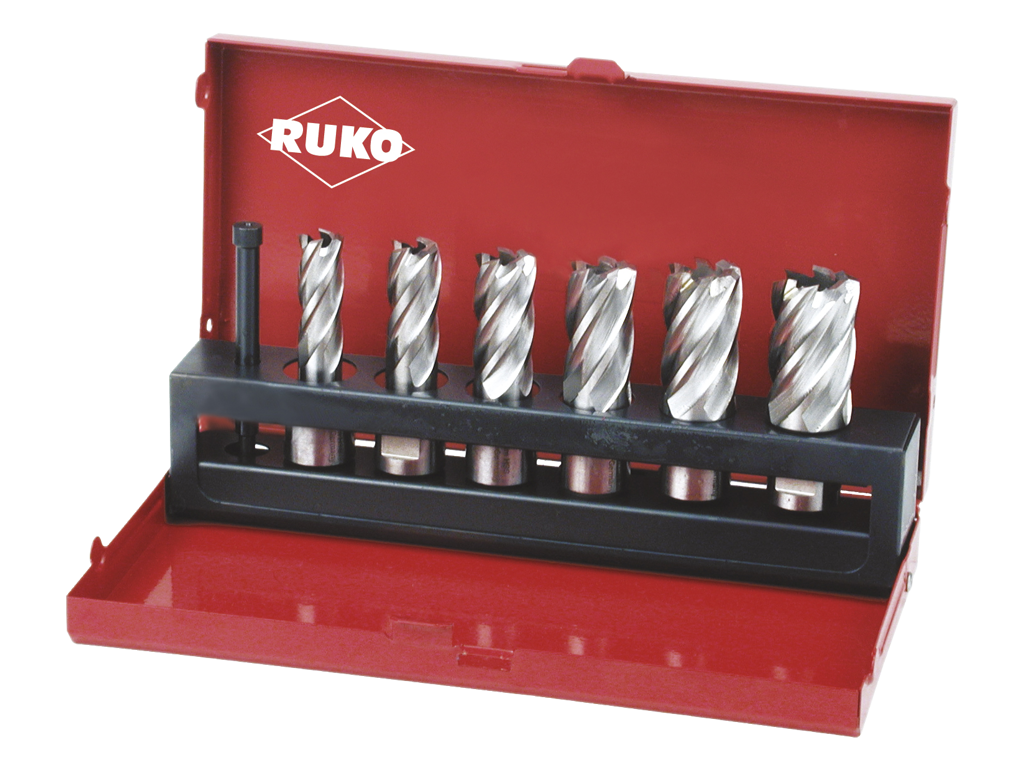 Kerneborsæt HSS 30 mm skæredybde Ruko