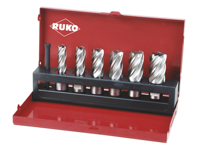 Kerneborsæt HSS 30 mm skæredybde Ruko
