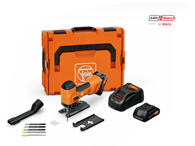 Akku stiksav F-IRON Jig 26 AS sæt