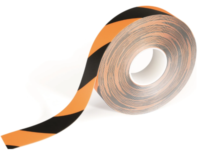 Tape 50mm x 30  mtr Gul/Sort strong