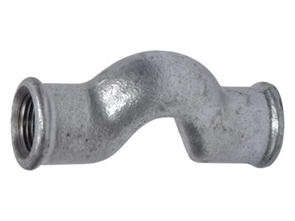 Overbøjning 1/2"galv