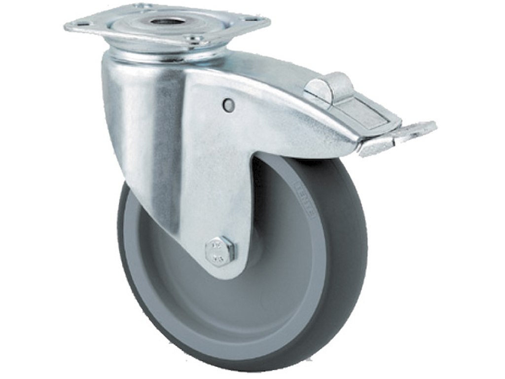Hjul 2477 PJH 075 P40-60 drej. m/brems