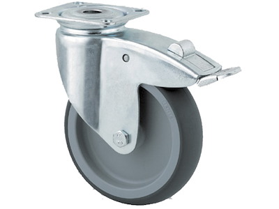 Hjul 2477 PJH 075 P40-60 drej. m/brems