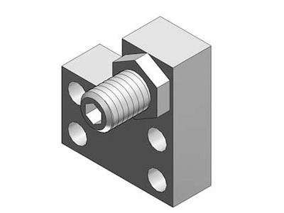 SMC MXQ-CS16 stop Ø16mm