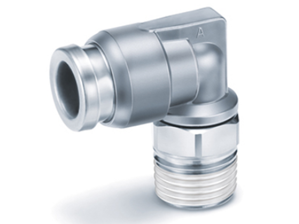 Fitting 6mm x M5 u/rg. vink Metal