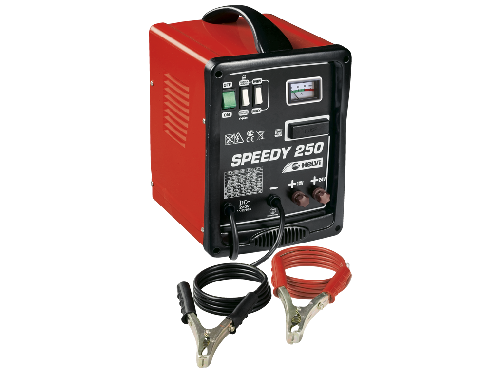 Batterilader med Booster KGK Speedy 250 