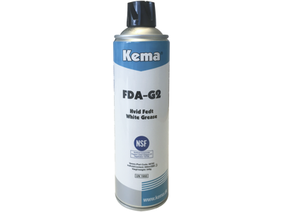 Kema FDA-G2 Hvid fedt PTFE spray 500ml