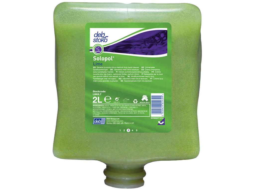 DEB Håndrens Solopol Lime wash 2 ltr.