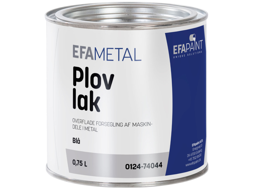 Maling Plovlak blå 0,75 Ltr.