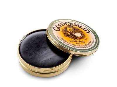 Læderfedt GoldQuality Sort ds 190ml