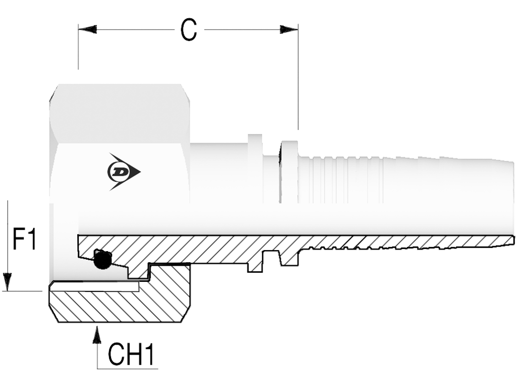 DFOS 005-18  10S Fitting
