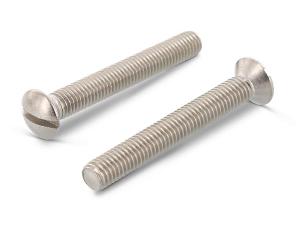 Maskinskrue M10x30 LH A4 kærv DIN964