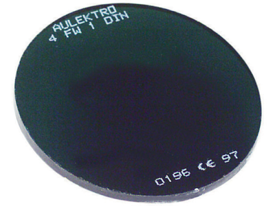 Svejseglas Ø50mm DIN 5