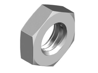 Kontramøtrik MF12x1,5 Rustfri A2 DIN 439