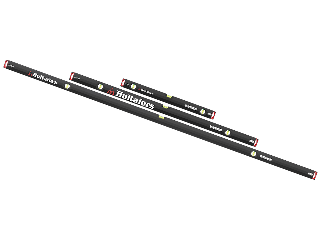 Vaterpassæt  HV 60-120-200cm Hultafors