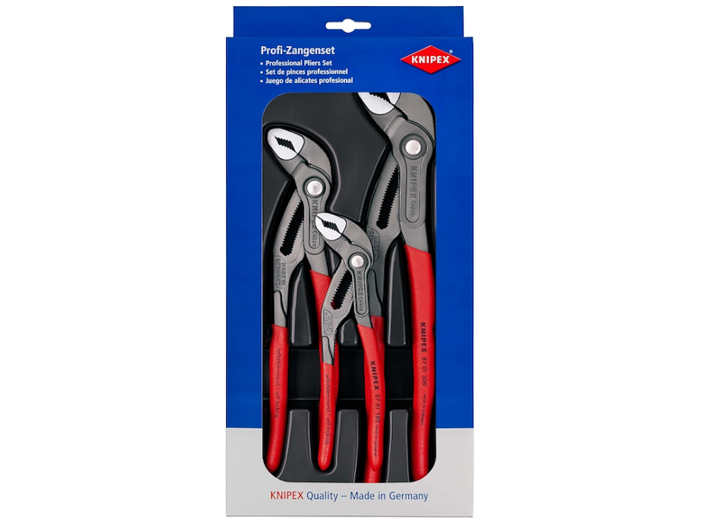 Vandpumpetangsæt Knipex 8701 4 stk.