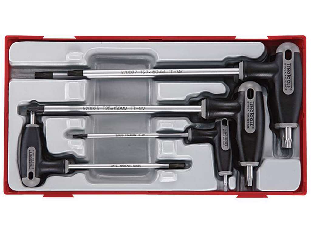 T-nøglesæt Torx TTTX7 Tengtools