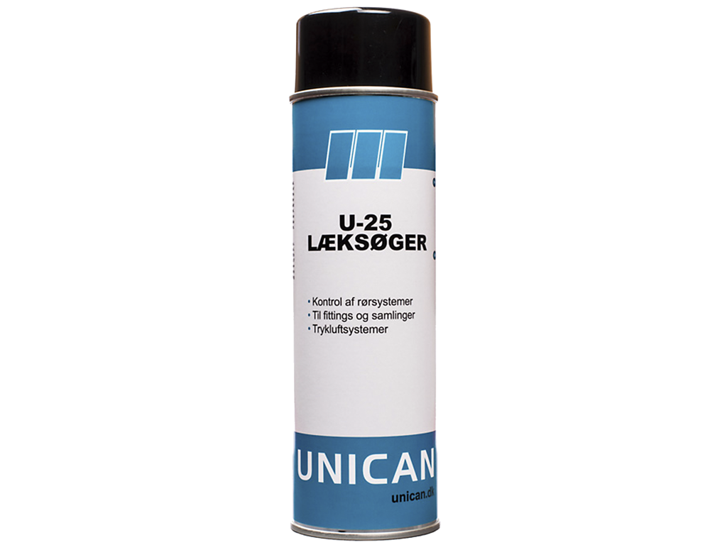 Unican U-25 lækagesøger spray 500 ml