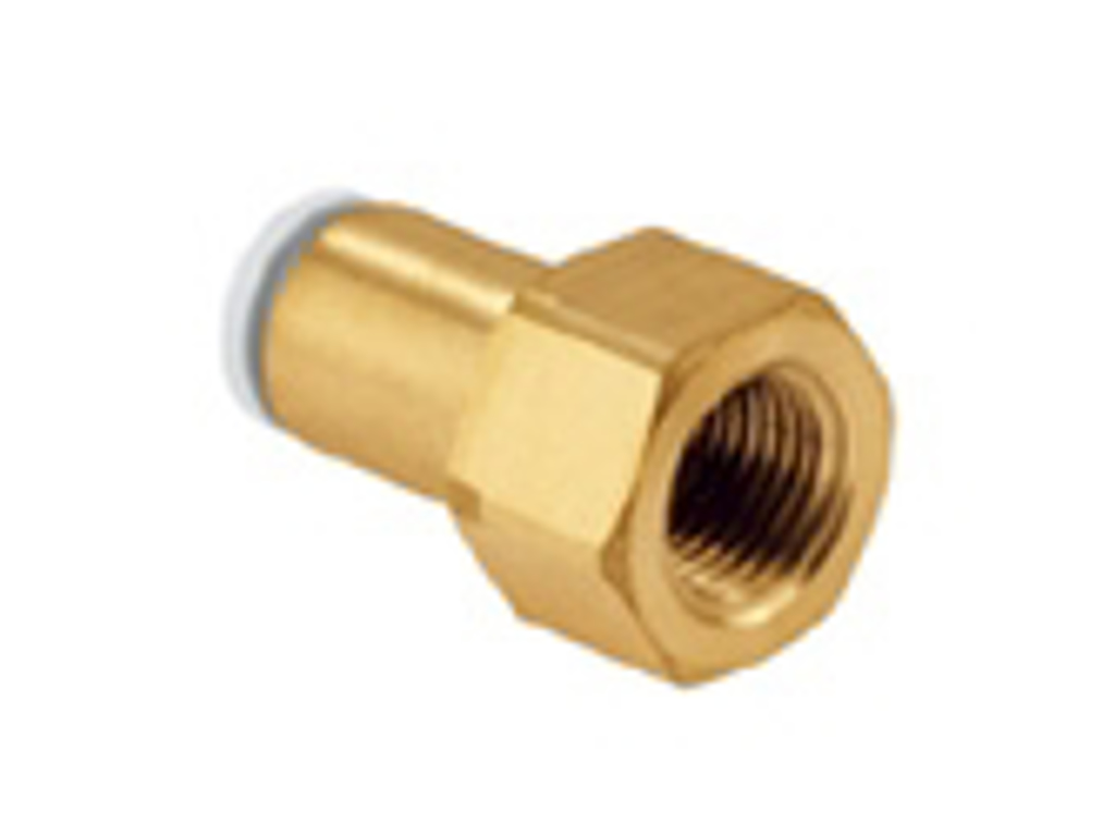 Luftfittings 8x3/8" I/rg lige KQ2F08-03A