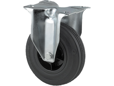 Hjul 3478 PVR 125 P62 Gummihjul fast