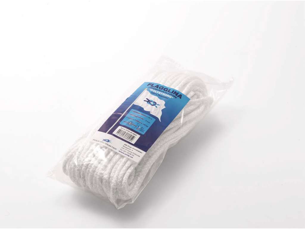 Flagline Polyester 5mm x 25mtr