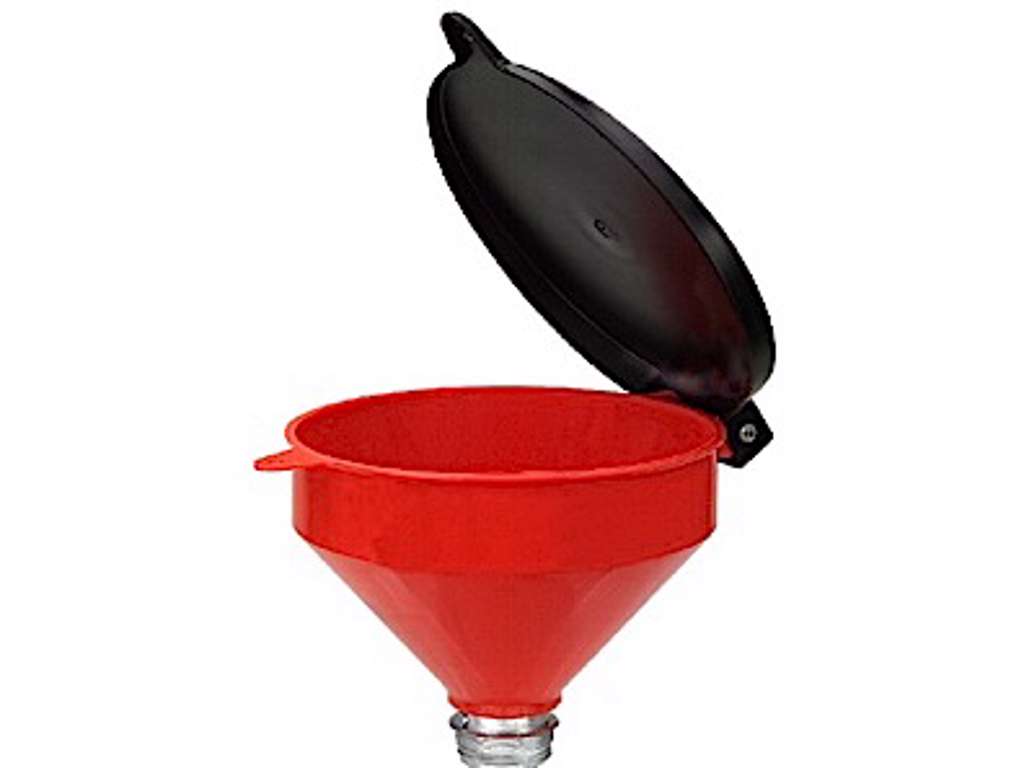 Tragt plast 250mm 2" udv. rg.