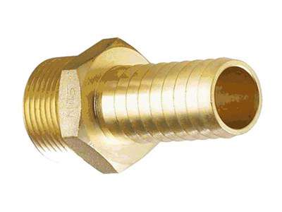 Slangestuds mess. 1-1/4"URGx38mm