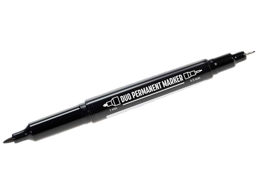 Tusch Sort Lyra Permanent Duo 0,5/1,0 mm