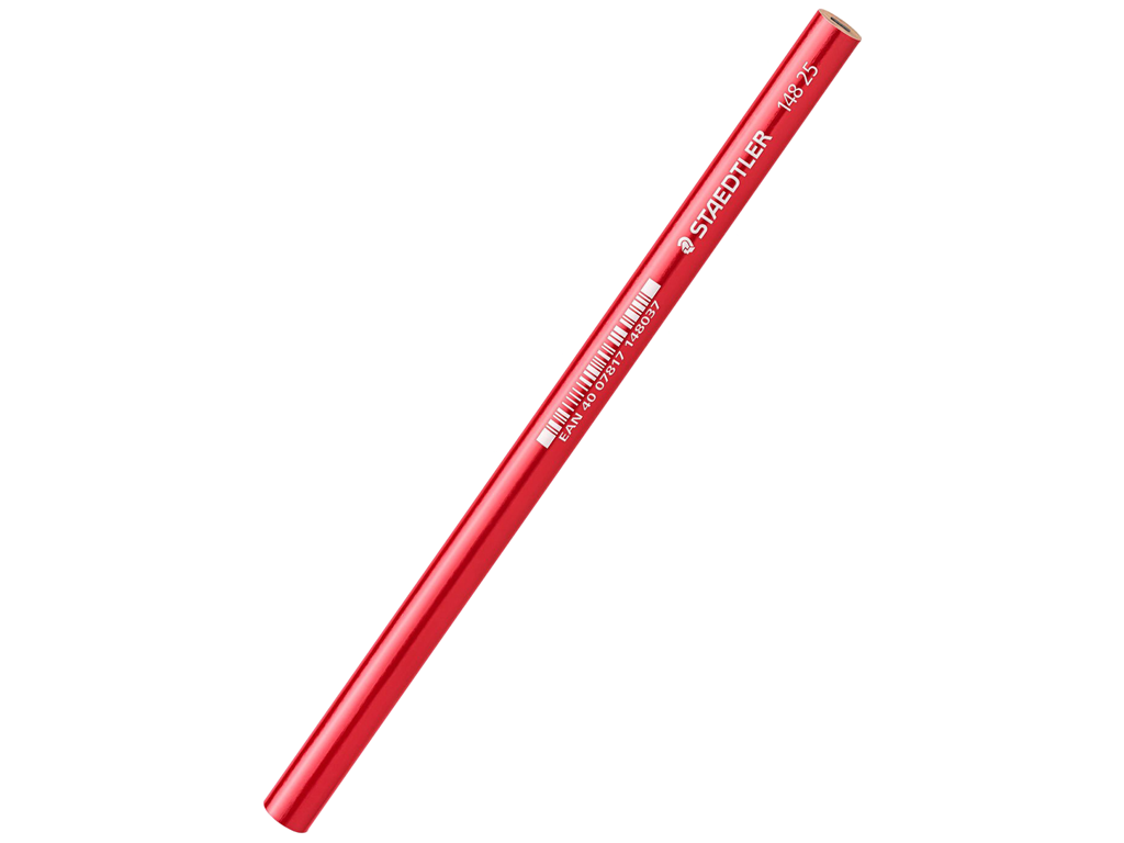 Blyant Rød Tømrerblyant 240mm STAEDTLER