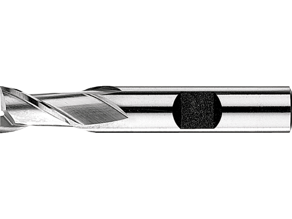 Endefræser 2-skærs 30,0mm slet