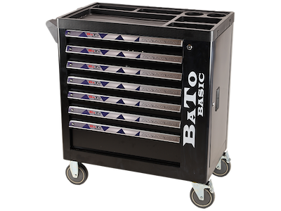 Værktøjsvogn 91018 med ass. værktøj Bato