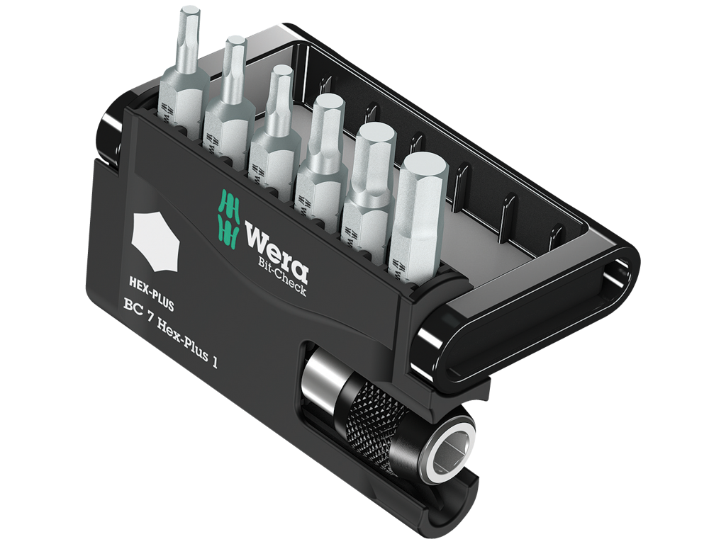 Bitssæt Bit-Check 8040-6 Hex