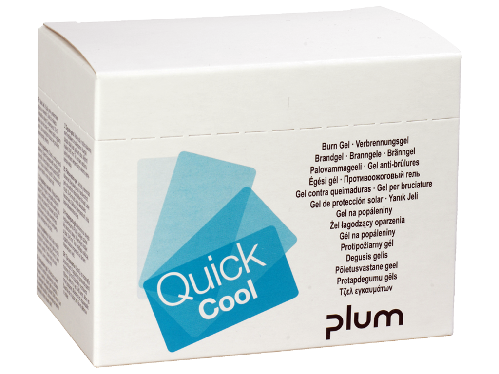 Plum QuickCool Brandgel 18 stk.