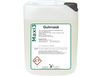 Maxi 3 Gulvvaskemiddel 20 ltr.