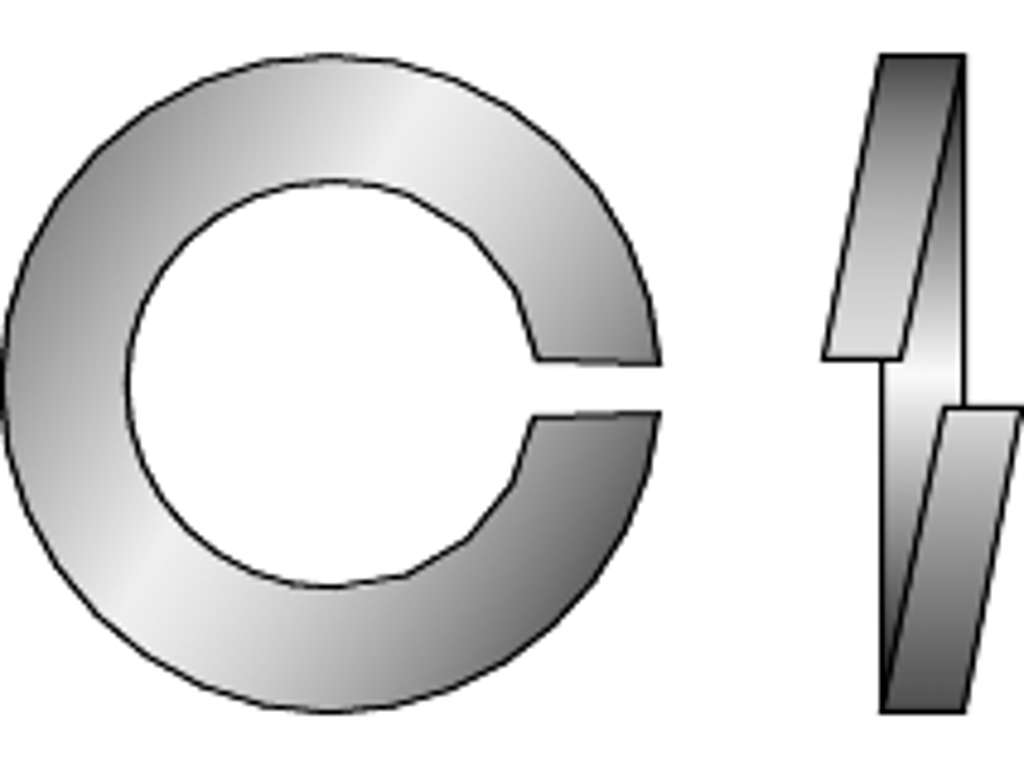 Fjederskive 20mm A2 DIN127 Never slip