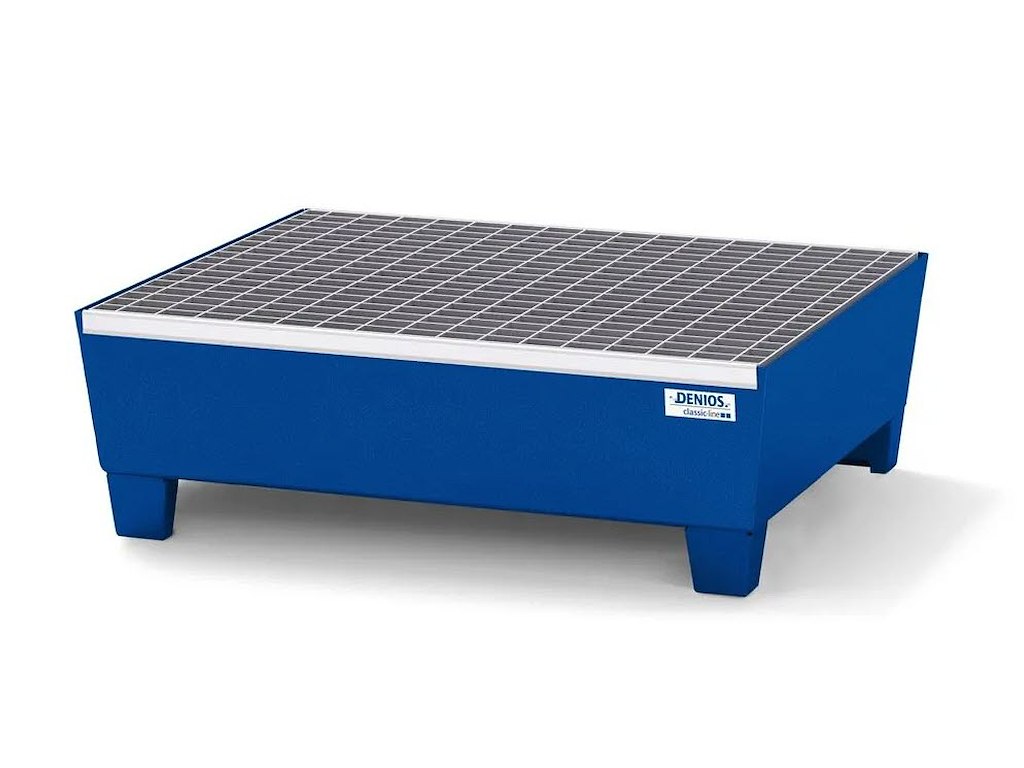 Opsamlingskar stål m/rist 80L Denios