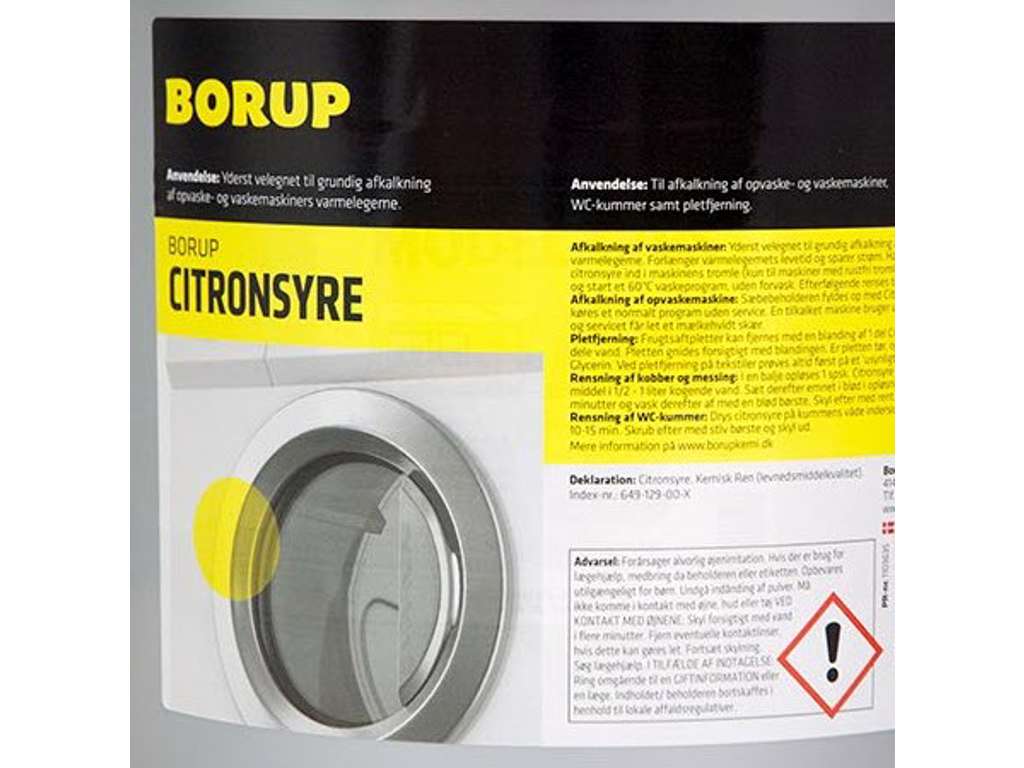 Citronsyre 25 Kg.