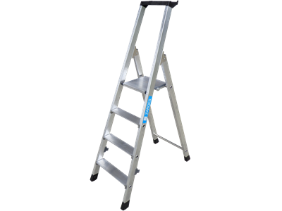 Zarges Trappestige 6 trin m/platform