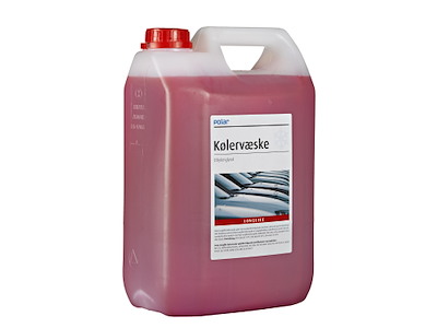 Kølervæske 5 ltr  RØD