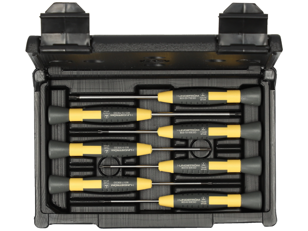 Skruetrækkersæt Præcision Lindstrøm